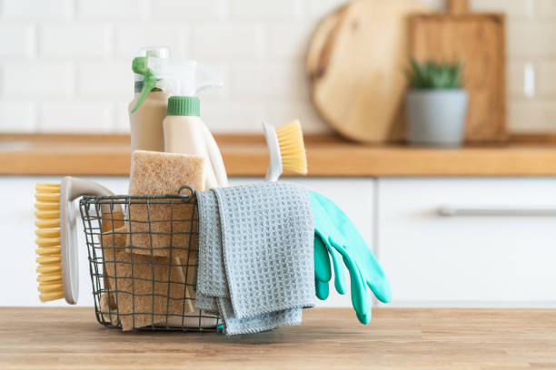 Natural cleaning supplies and products